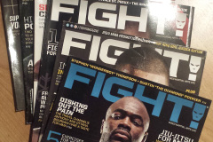 Various FIGHT! Magazine Covers
